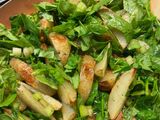 Warm Salad with Potatoes🥔 and Goat Cheese