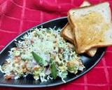 Scrambled Egg with Leftover Vegetables and Cheese recipe step 2 photo