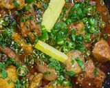 A picture of step 8 of Chicken Makhni Karahi 😋.