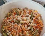 Foto del paso 17 de la receta: Ensalada de pasta con atún y huevo