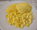 Foto del paso 2 de la receta: Mix de pasta con salteado de mango, alcachofas, almendras, aceitunas y anís