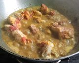 A picture of step 8 of Hyderabadi Masala Chicken.