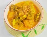 Foto langkah ke 6 dari resep Gulai Ayam Labu Parang.