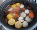 Hình bước làm 2 của món Canh rau củ nấm (Món chay)