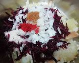 A picture of step 4 of Beetroot and sesame seeds Kebab.