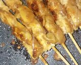 Foto langkah ke 9 dari resep Sate Ayam + Bumbu Kacang + Acar.