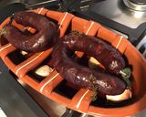 Une image de l'étape 7 de Chorizo noir de Bigorre grillé au thym frais et ail en chemise.