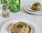 Foto langkah ke 6 dari resep Churros with Custard Matcha Latte.