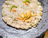 A picture of step 3 of Masala Bajre ki Roti/paratha yummy.