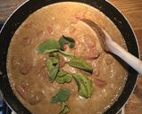 A picture of step 4 of Beef Rendang.