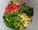 Pas rețetă Salata de linte verde 1 fotografie