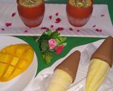 A picture of step 4 of Mango Matka Kulfi.