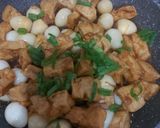 Foto langkah ke 4 dari resep Tahu telur puyuh saos tiram.