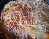 Foto del paso 8 de la receta: Noodles con calabacín y atún en conserva