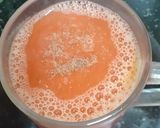 A picture of step 3 of Red Velvety soup.