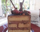 Une image de l'étape 10 de Gâteau café chocolat.