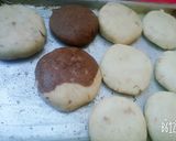 A picture of step 2 of Eggless nan khatai bicuits.