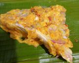 Foto langkah ke 4 dari resep Brengkes (Pepes) Tempoyak Ikan Patin.