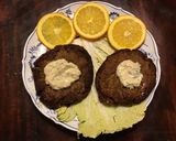 A picture of step 4 of California Farm Crab Cakes.