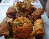ચાઇનિઝ સિઝલર (Chinese sizzler Recipe In Gujarati) રેસીપી સ્ટેપ5ફોટો