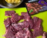 Foto langkah ke 1 dari resep Rendang Sapi Praktis.
