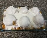 A picture of step 4 of Dahi bhallay.