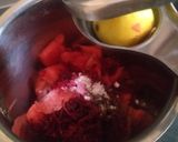 A picture of step 2 of Watermelon Beet Cooler.