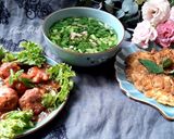 Hình bước làm 4 của món Cơm nhà 3 món 100k