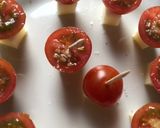 Foto del paso 4 de la receta: Pinchos de queso y tomatitos cherry con Vidalim kids, para mis peques