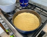 A picture of step 10 of Frieda’s Rhubarb Cake.