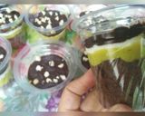 Foto langkah ke 7 dari resep Browkat in cup #browniesalpukat.