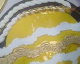 A picture of step 3 of Bridal shower cake.
