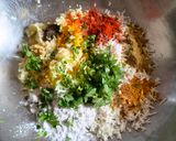 A picture of step 2 of Paneer Kofta curry.