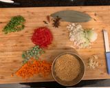 A picture of step 1 of Vermicelli Briyani.