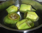 Foto del paso 2 de la receta: Alcachofas con jamón