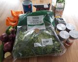A picture of step 1 of Slow Cooker  "leftover" Dahl.