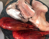 Foto del paso 1 de la receta: Arroz caldoso de carabineros 🦐🦐🦐