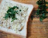 Foto langkah ke 4 dari resep Roti Tawar isi Sayur&Keju.