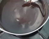 Foto langkah ke 3 dari resep Puding Roti Tawar Coklat Kopi.