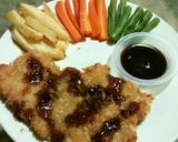Foto langkah ke 7 dari resep Chicken Katsu Teriyaki.