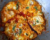 A picture of step 7 of Egg Lababdar.