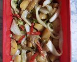 Foto langkah ke 6 dari resep Kentang Teriyaki with sawi putih.