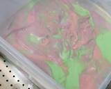 Kek marble kukus moist