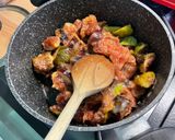 Une image de l'étape 5 de Compote de duo de figues au miel de printemps.