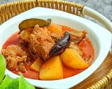 Foto langkah ke 5 dari resep Asam Padeh Daging & Kentang.