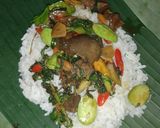 Foto langkah ke 3 dari resep Nasi Bakar Ati Ayam.