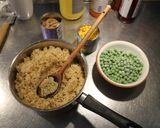 Foto del paso 1 de la receta: Ensalada Racinguista y victoriosa, pal campeonato