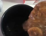 Foto del paso 4 de la receta: Tortita de banana, avena y cacao fitt al microondas