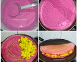 A picture of step 6 of Beetroot Dosa Platter.