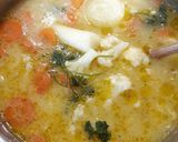 Tejfölös karfiolleves recept fázis 5 fotója